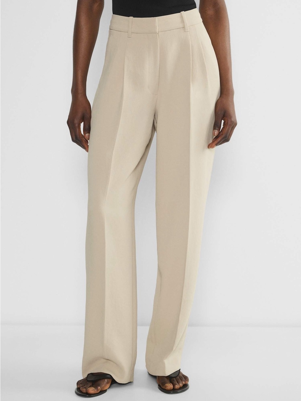 Aritzia Wilfred The Effortless Pants High-Rise Wide-Leg Pants – #309
